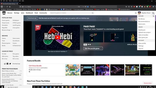GODOT Upload to ITCH.IO as a HTML project in just 3 minutes смотреть онлайн