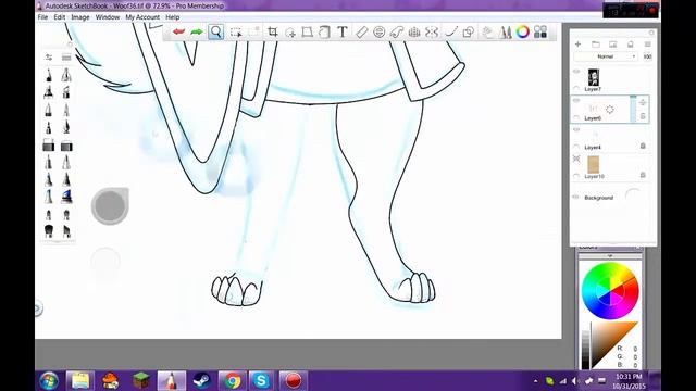 Lesser Dog! ~ Undertale Speedpaint смотреть онлайн