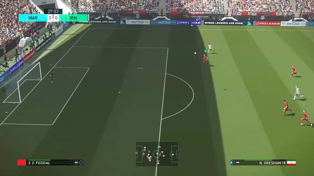 المغرب ضد إيران بداية كأس العالم في روسيا على بيس 2018 | PES 2018 Russia World Cup смотреть онлайн