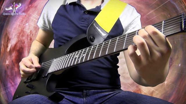 Rock - Metal riffs tuned down / E standard riffs on 7 string guitar смотреть онлайн
