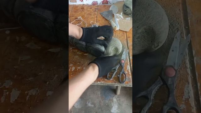Гусеница для сада из цемента 1 часть-создание фигуры смотреть онлайн