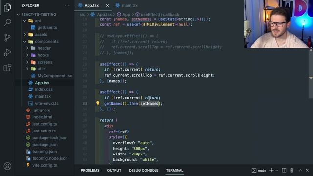When do you need React's useLayoutEffect hook? смотреть онлайн