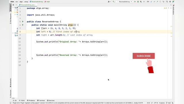 How to Reverse an Array ? Java Code | AdvanceCS | Hindi | HD-4K | DSA | #03 смотреть онлайн