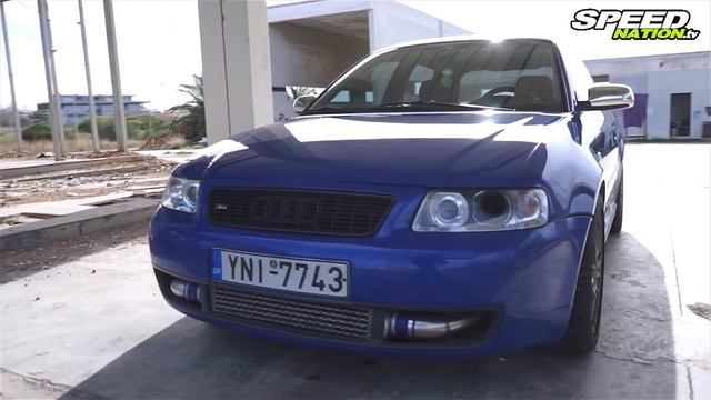 Audi S3 1.8lt 20v (605HP) смотреть онлайн