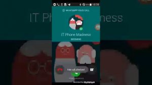 WhatsApp fake incoming call Samsung Galaxy Core Prime Tracfone