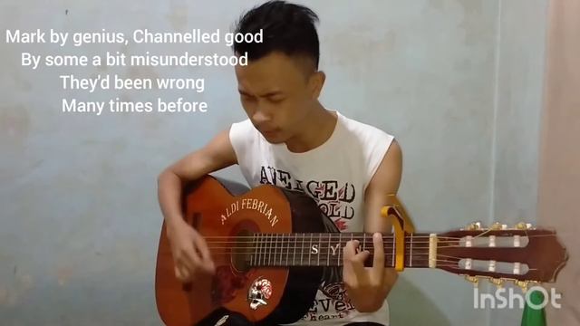 AVENGED SEVENFOLD ACCOUSTIC COVER - ST. JAMES + LYRICS BY ALDI CORDOBEZ смотреть онлайн