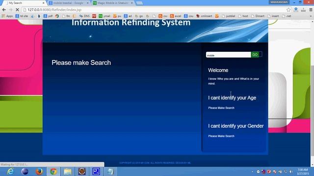 ReFinder A context based information Refinding System in Java смотреть онлайн