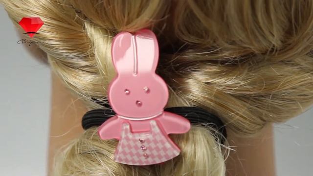 Bije.ru: Резинка для волос с фигуркой зайчика Lannejel (Ланнеэль) смотреть онлайн