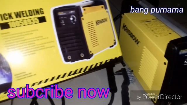 Review Mesin Las Krisbow 160a #bangpurnama