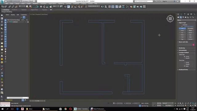 AutoCad 3ds max'a İmport Extrude смотреть онлайн