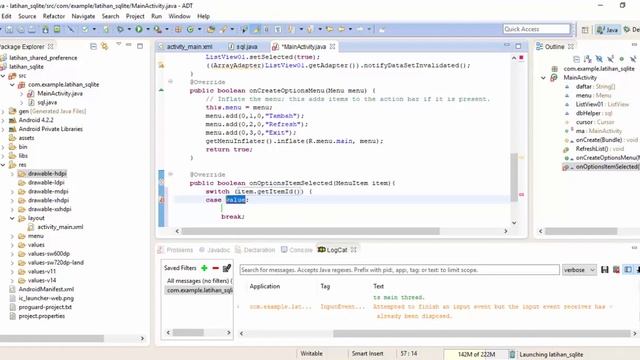 Menangani Data pada Android (SqLite) смотреть онлайн