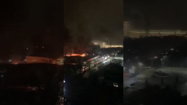 5 января. Что происходило у Резиденции Президента в Алматы. Время 21:55. смотреть онлайн
