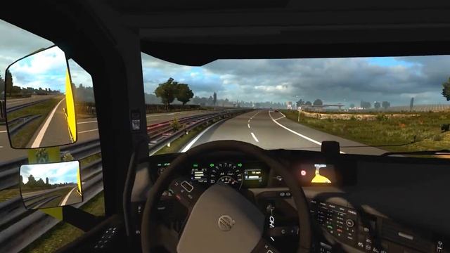 Euro Truck Simulator 2: VOLVO FH 16 Катаюсь на трассе!!!