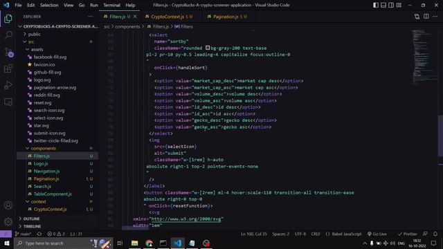 React Website Tutorial: ⭐Build Feature Rich Crypto Screener App with Tailwind CSS смотреть онлайн