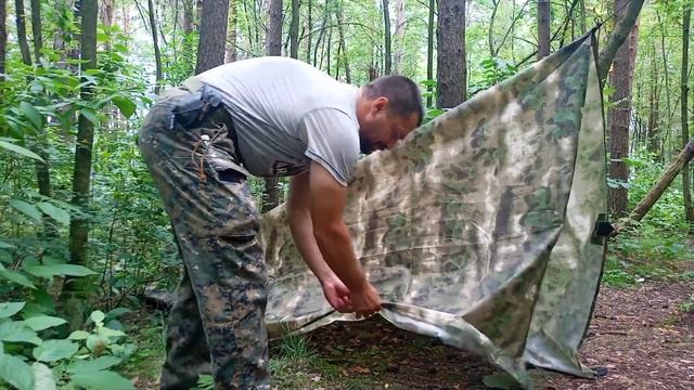 палатка из тента смотреть онлайн