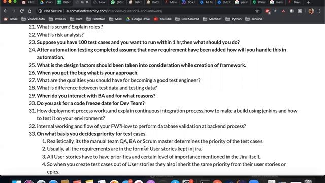 Batch 7 Interview Questions Prep Part 2 смотреть онлайн