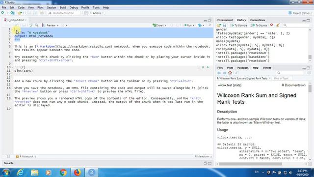 Creating Outputs Reports using R Markdown смотреть онлайн