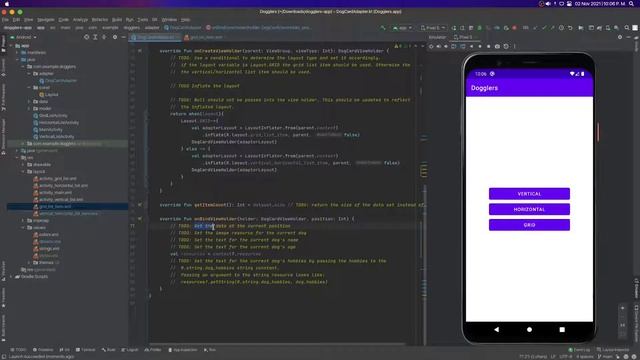 Dogglers app - Codelabs android - Unidad 2 - Parte 2 смотреть онлайн