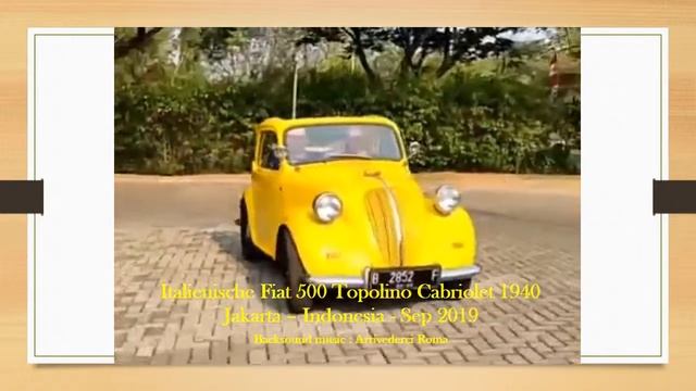 Italian Guitar Instrumental Arrivederci Roma Fiat 500 Topolino Cabriolet 1940 B 2852 F смотреть онлайн