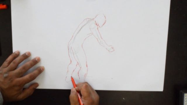How to Draw a Person with Bent Posture смотреть онлайн