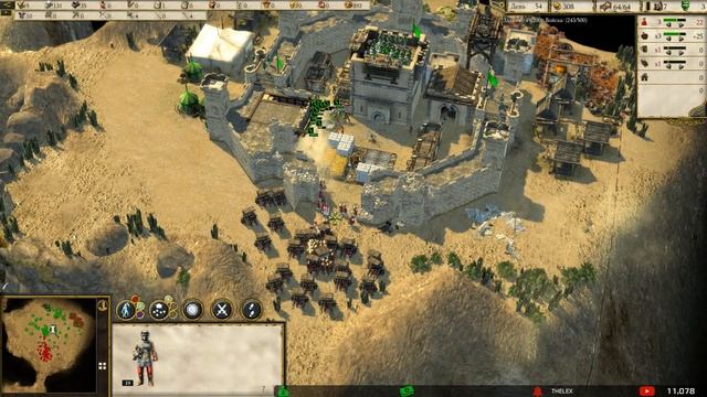 Stronghold Crusader 2 - DLC - Максимальная сложность - Прохождение - #17 Принцесса и Кабан смотреть онлайн