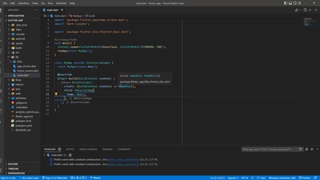 Flutter Bloc - BlocProvider смотреть онлайн