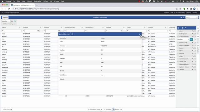 Displaying Cell Summaries in AdapTable смотреть онлайн