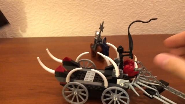 Lego Castle Двойной Обзор: 7037 & 7092! Колесница Скелетов и Осадная Башня! смотреть онлайн