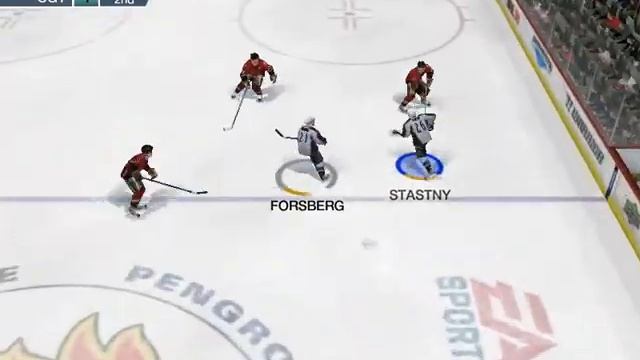 NHL 09 match Colorado Avalanche - Calgary Flames смотреть онлайн