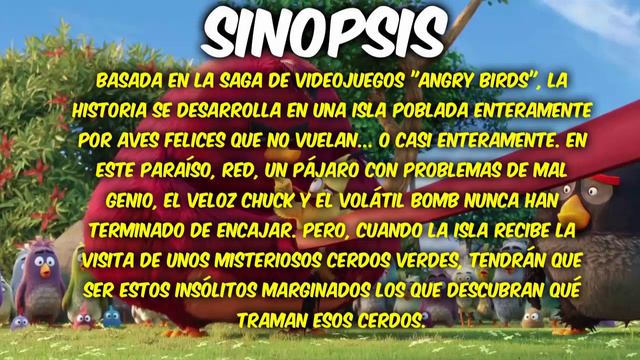 VER Y DESCARGAR PELICULA "ANGRY BIRDS: LA PELICULA" EN ESPAÑOL [HD] (1 LINK MEGA) смотреть онлайн