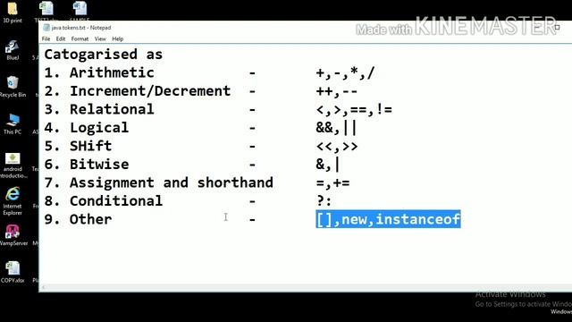 Java tokens | Java Tutorial смотреть онлайн