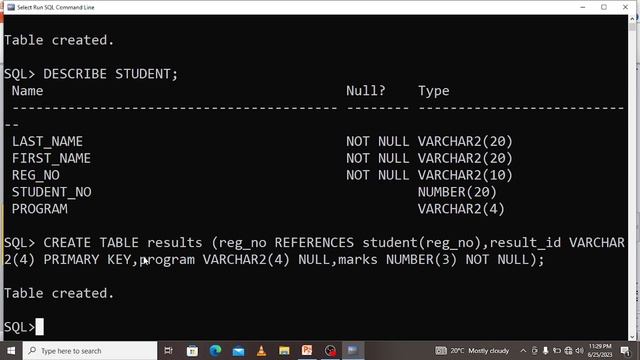 Oracle- data definition and manipulation смотреть онлайн