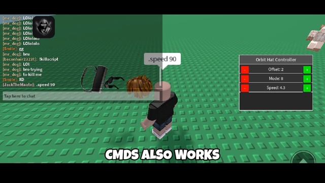 Roblox Script Fe Hat Orbit GUI Script | +Cmds | Delta Script | All Executors