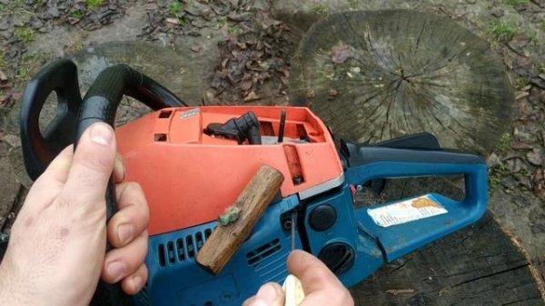 Бензопила глохнет на холостых оборотах. Настройка карбюратора