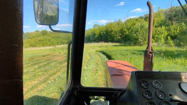 ПЕРВЫЙ СЕНОКОС НА МТЗ!!! смотреть онлайн