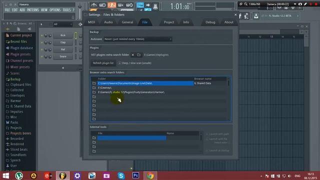 Второй способ добавления сэмплов в FL studio 12 смотреть онлайн