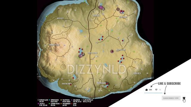 Diamond Lion Guide 2021 with map locations - Vurhonga Savanna [theHunter: Call of the Wild 2021] смотреть онлайн