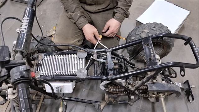 Переделка квадроцикла в электро смотреть онлайн