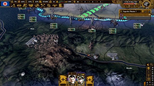 Hearts of Iron 4: Red Flood - Yugoslavia - Balkan Hyperborea смотреть онлайн