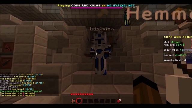 FUN CS:GO Minecraft Server смотреть онлайн