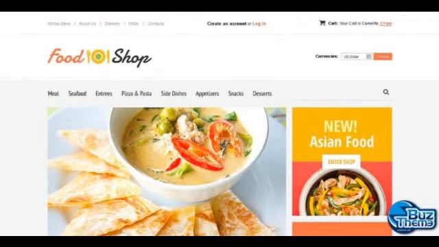 Download Food Store VirtueMart Template by Delta TM смотреть онлайн