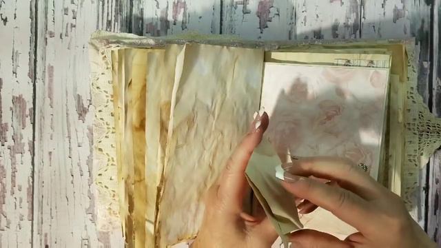 *FOR SALE* Stamperia Shabby Rose Vintage Journal for ASC Supplies on Etsy смотреть онлайн