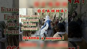 ВЕРБНОЕ ВОСКРЕСЕНИЕ в стихах