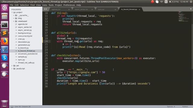 #3 Asyncio and MultiThreading (Sample Program) Tutorial in Tamil | TAMIL Pythonista смотреть онлайн