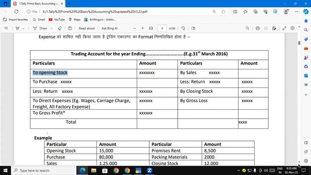 How To Create Final Account in Tally Prime | GIt Education смотреть онлайн