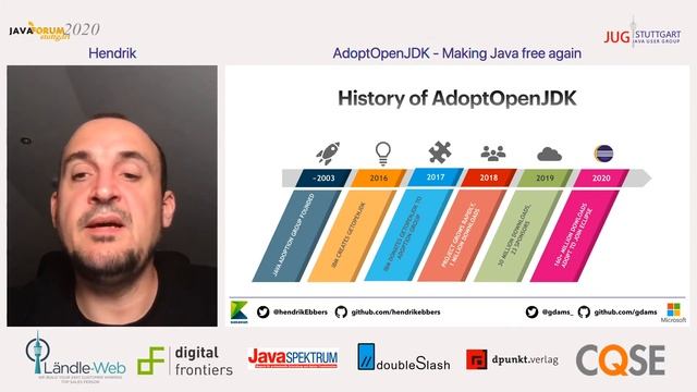 AdoptOpenJDK - Making Java free again смотреть онлайн