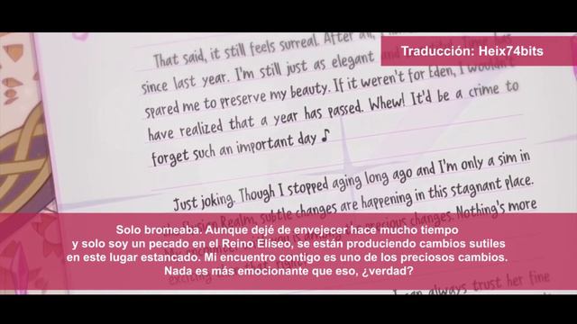 HISTORIA CUMPLEAÑOS ELYSIA | CASTELLANO | Honkai Impact 3rd смотреть онлайн