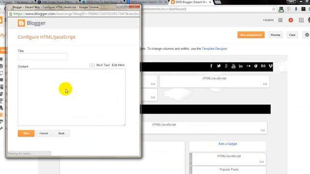 How To Add Google Custom Search Engine In a Blogger смотреть онлайн