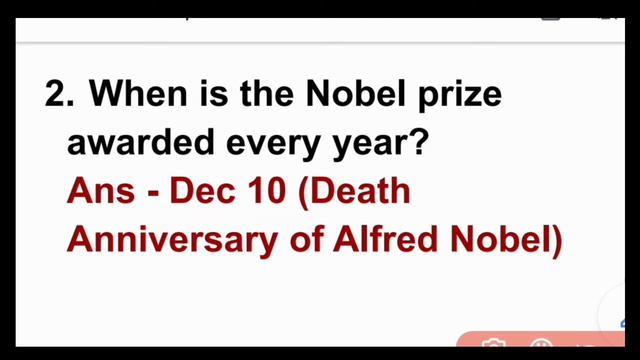 Nobel Prize 2022 //Nobel Prize Winners 2022 //Award & Honours //Most Important Question //Static GK смотреть онлайн
