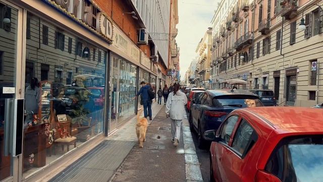 Turin, Italy Walking Tour: Discover the Charm of the Piedmont Region - 4K смотреть онлайн